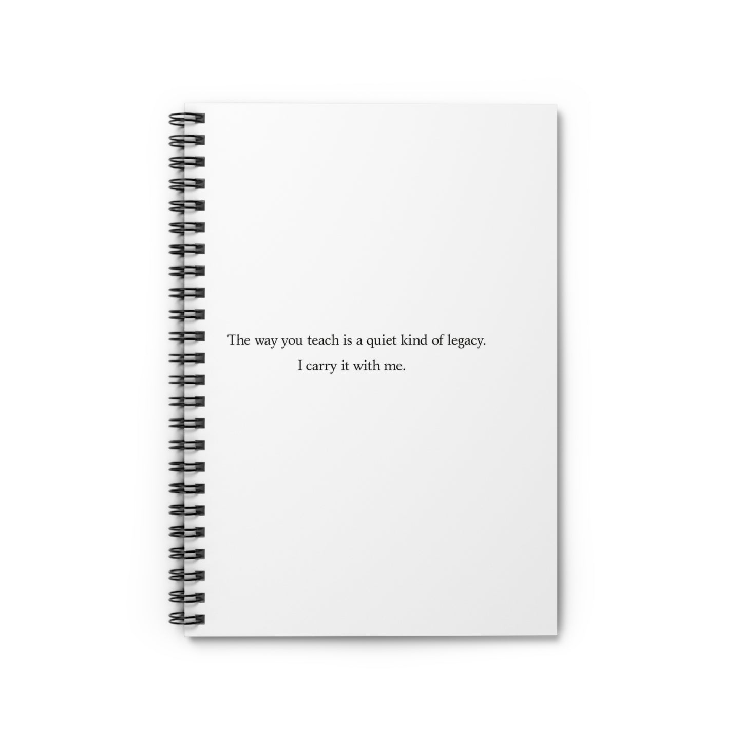 Spiral Notebook - Ruled Line