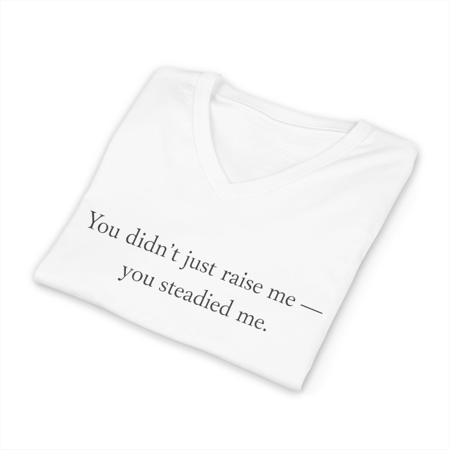 Unisex Jersey Short Sleeve V-Neck Tee