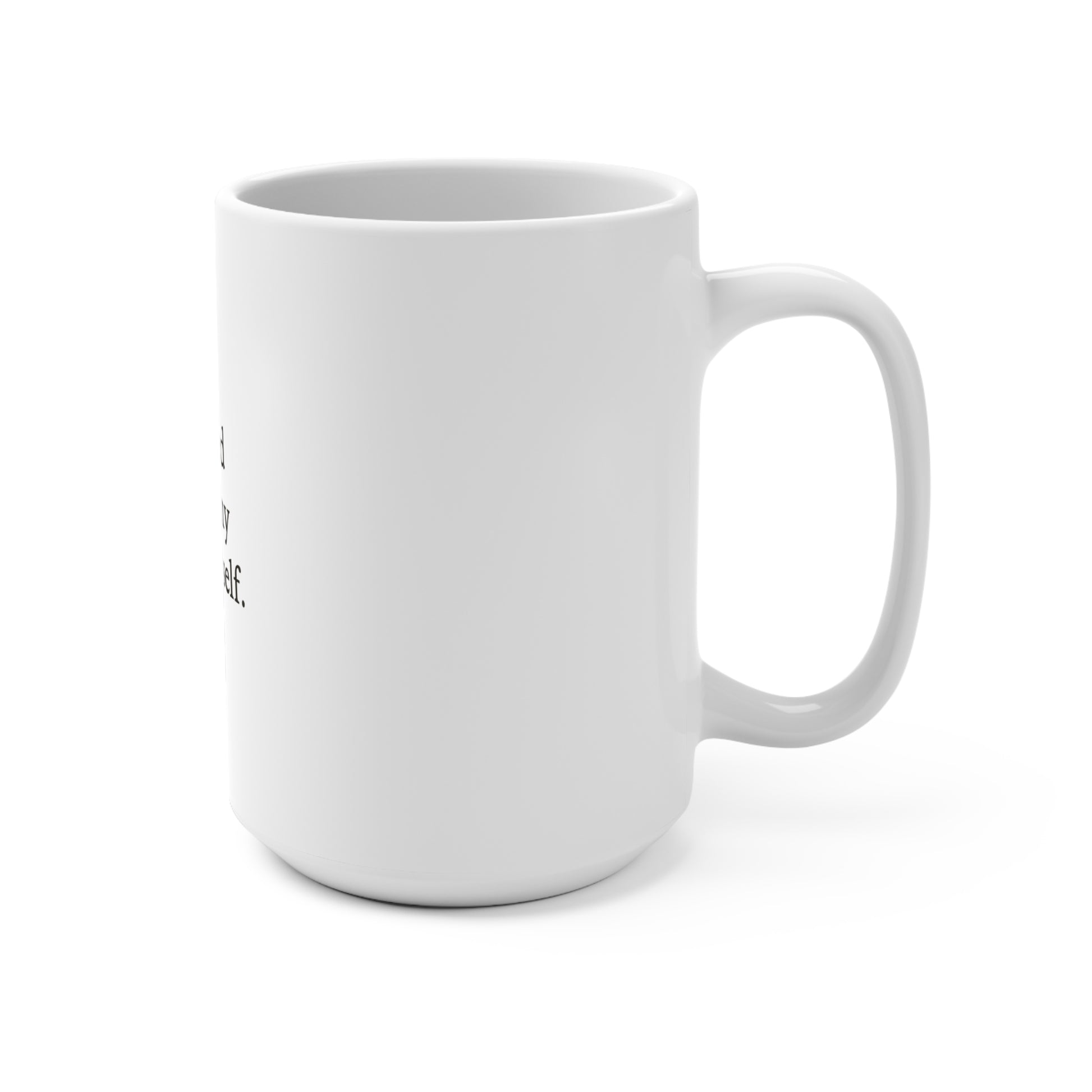 Affirmation Mug — "I am aligned with my highest self." 15oz Inspirational Coffee Cup - HealthandlifestylewChiny