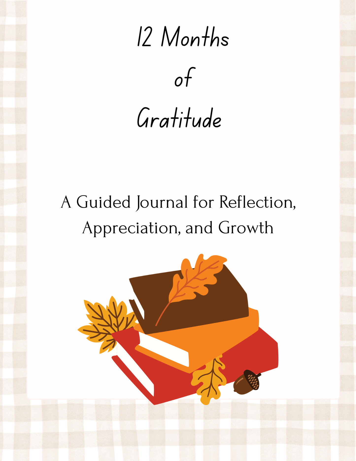 12 Months of Gratitude Journal – Daily Reflection & Mindset Growth Workbook - HealthandlifestylewChiny