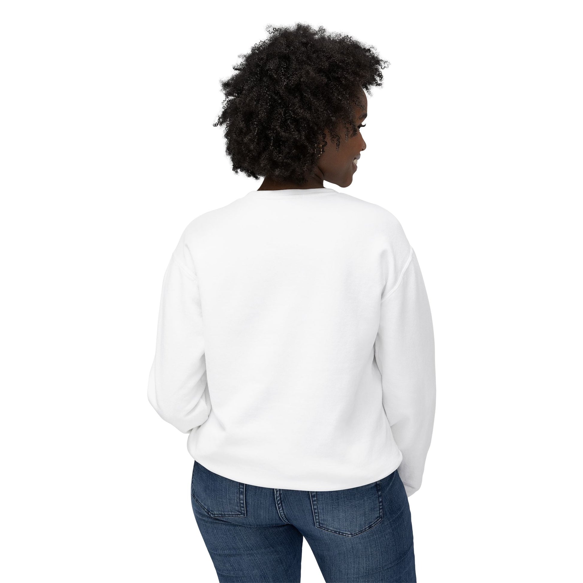 Mindful Crewneck Sweatshirt — "I soften my shoulders and release tension" Relaxation Quote - HealthandlifestylewChiny