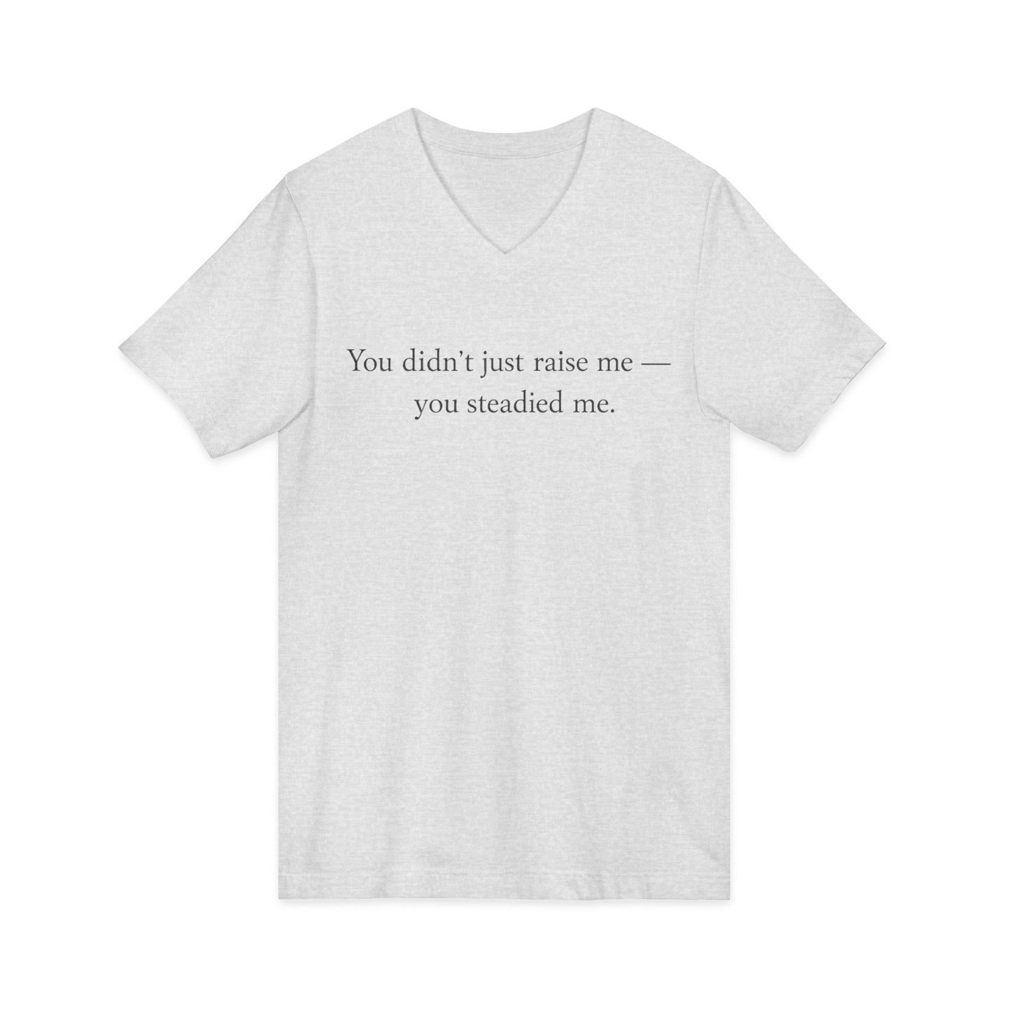 Unisex Jersey Short Sleeve V-Neck Tee