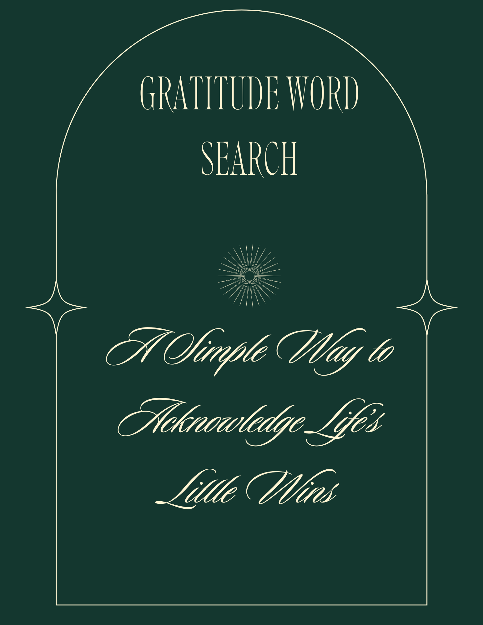 31-Day Gratitude Word Search – Mindful Activity & Reflection Workbook (105 Pages) - HealthandlifestylewChiny