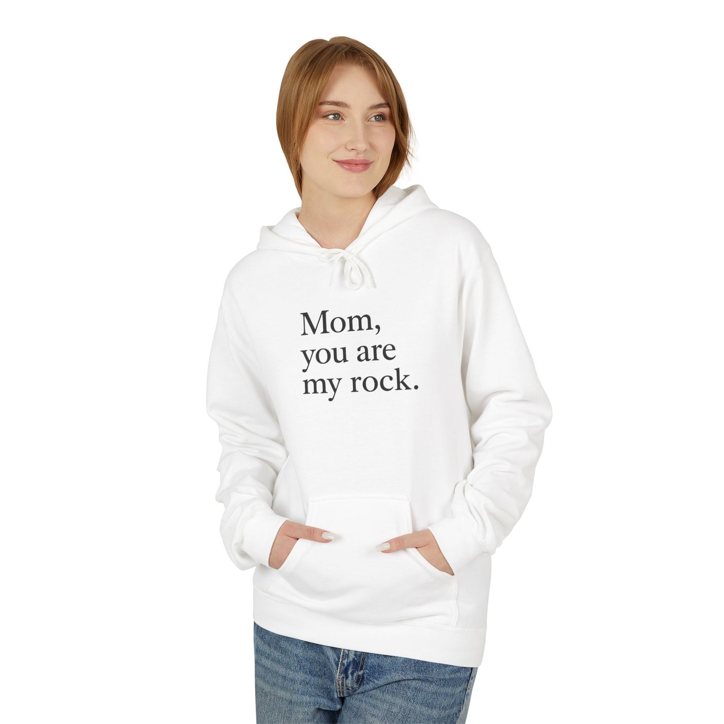 Mom, You Are My Rock Hoodie — Mother's Day Sentimental Pullover - HealthandlifestylewChiny
