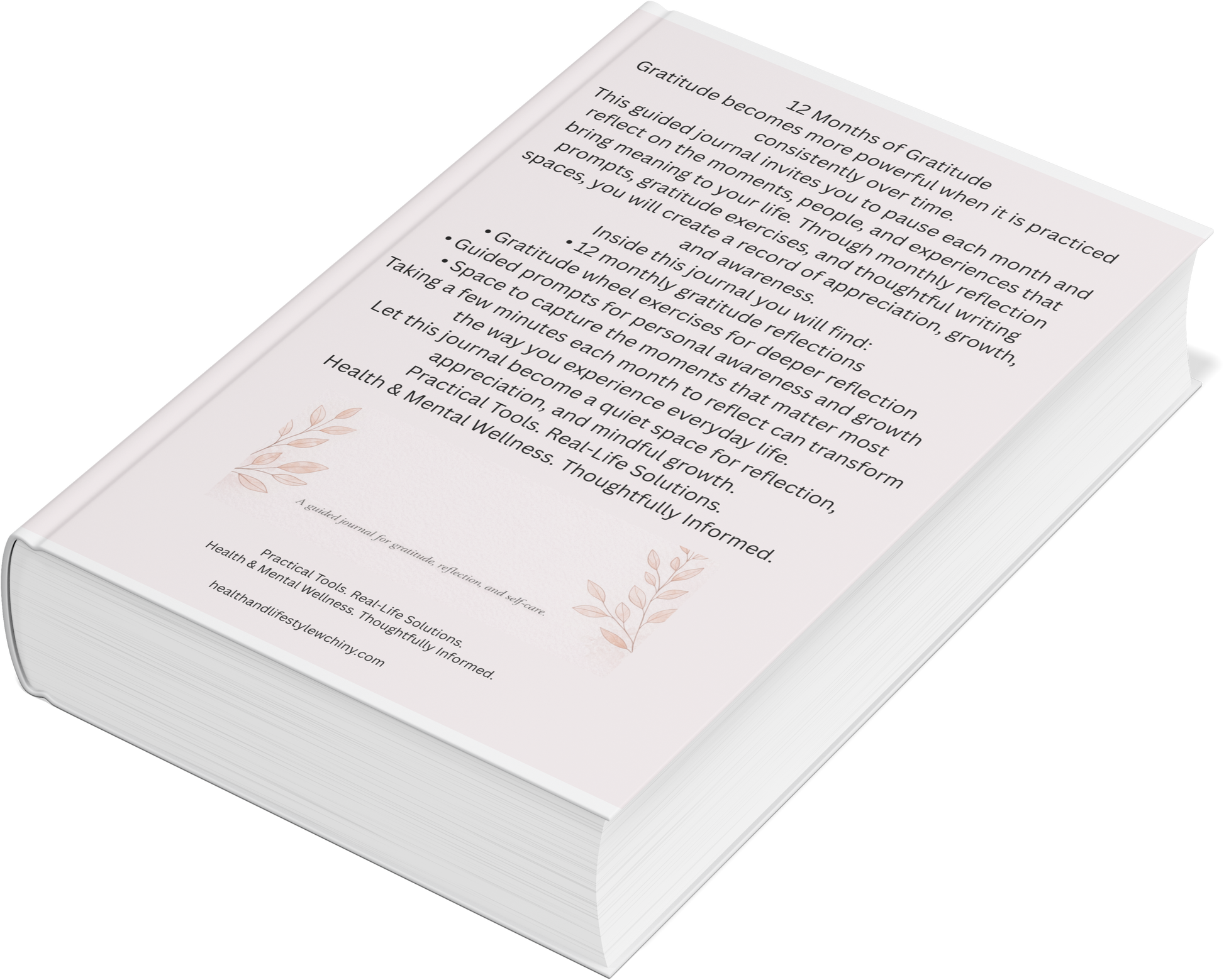 52 Weeks of Gratitude – Weekly Reflection & Mindset Journal (1-Year Workbook) - HealthandlifestylewChiny