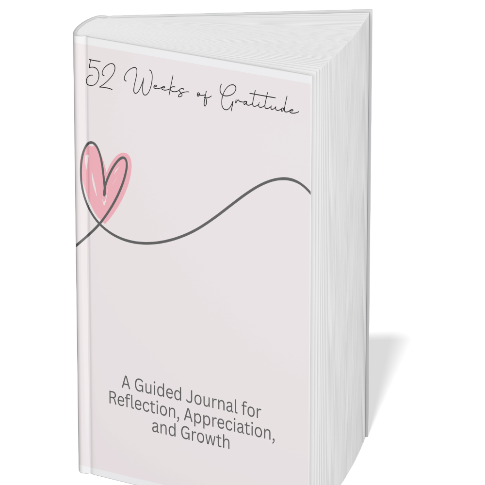 52 Weeks of Gratitude – Weekly Reflection & Mindset Journal (1-Year Workbook) - HealthandlifestylewChiny