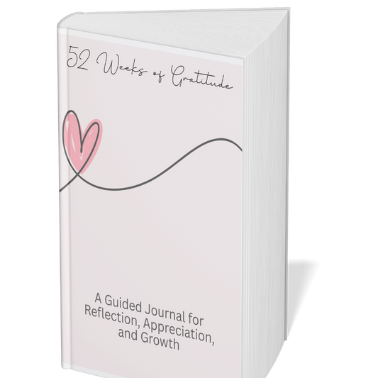 52 Weeks of Gratitude – Weekly Reflection & Mindset Journal (1-Year Workbook) - HealthandlifestylewChiny