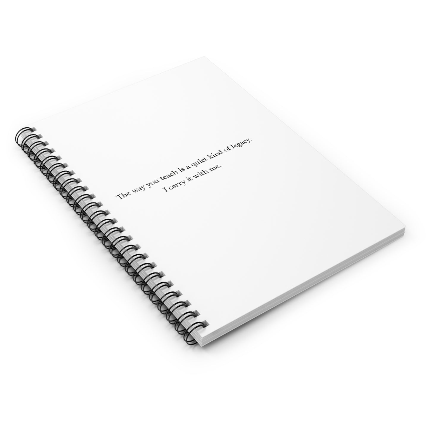Spiral Notebook - Ruled Line