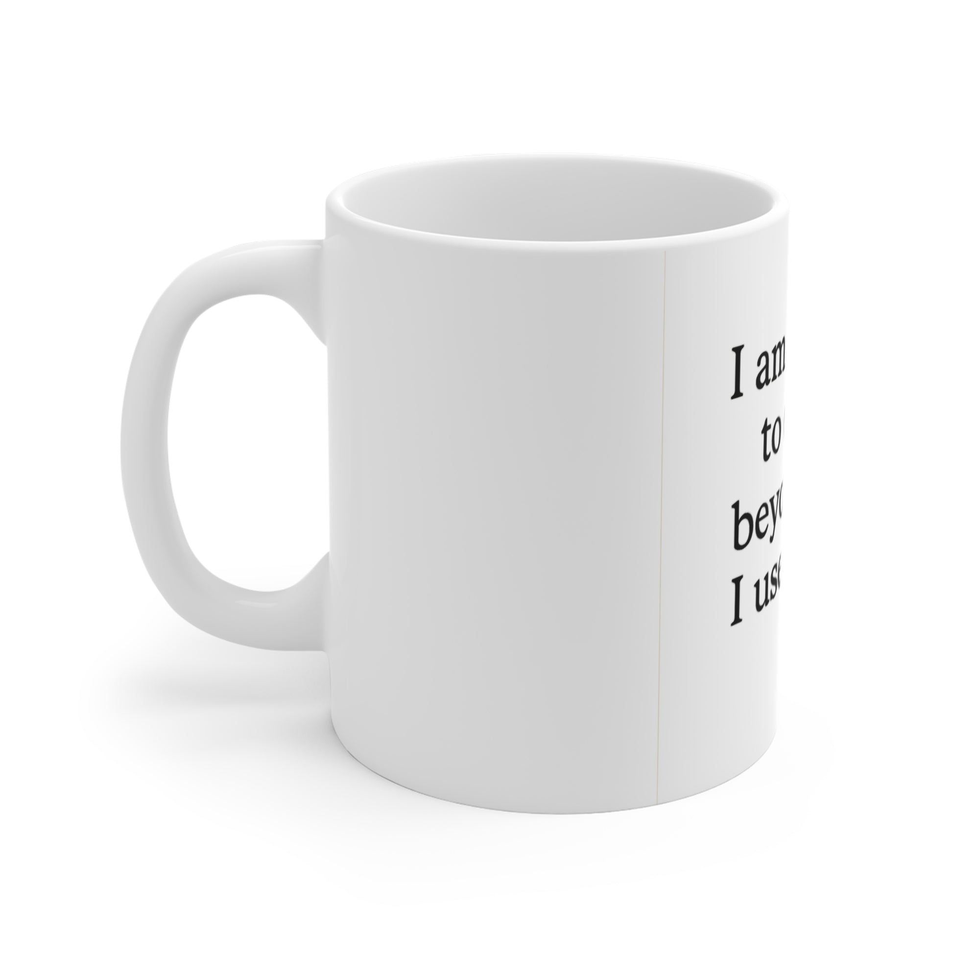 Inspirational Quote Mug - "I am allowed to evolve beyond who I used to be" 11oz - HealthandlifestylewChiny