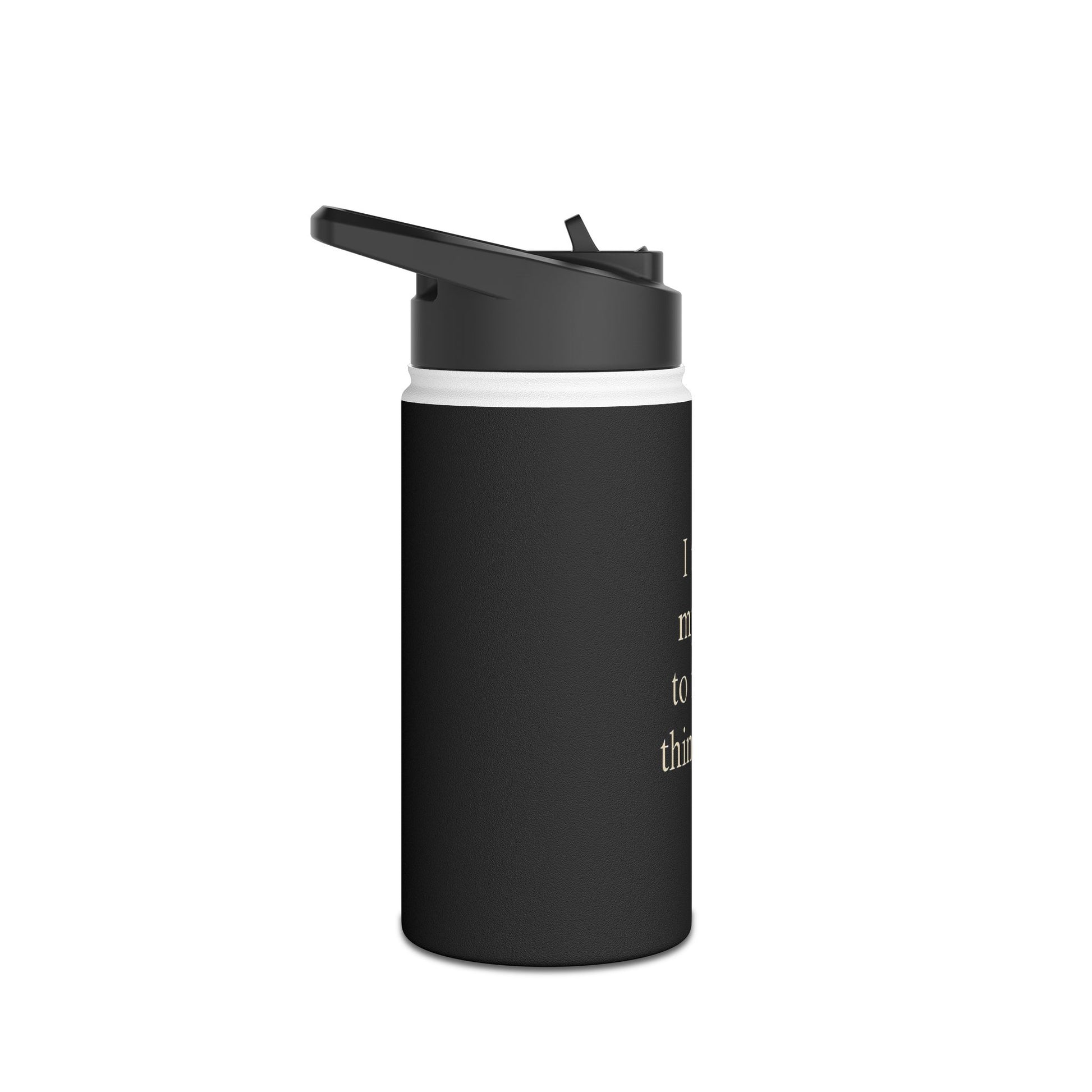 I Trust Myself Stainless Steel Water Bottle — Motivational Insulated Bottle - HealthandlifestylewChiny
