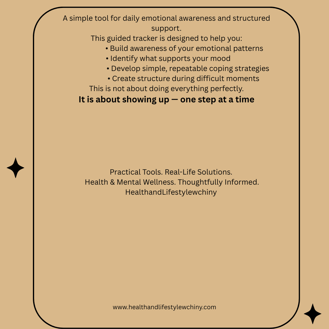 Anxiety Intervention Tracker - HealthandlifestylewChiny