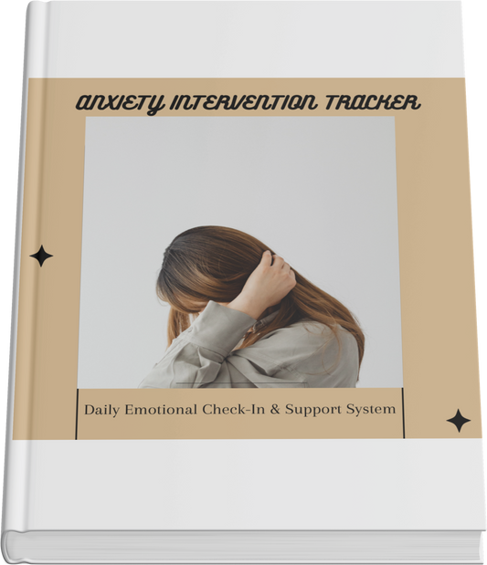 Anxiety Intervention Tracker - HealthandlifestylewChiny