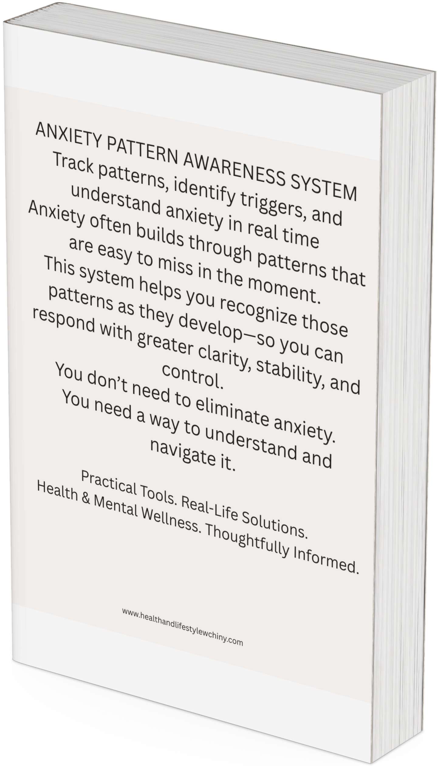 Anxiety Pattern Awareness System – Track Triggers & Understand Anxiety in Real Time - HealthandlifestylewChiny