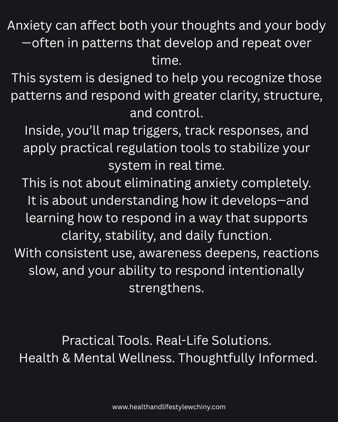 Anxiety Support and Regulation Practices - HealthandlifestylewChiny
