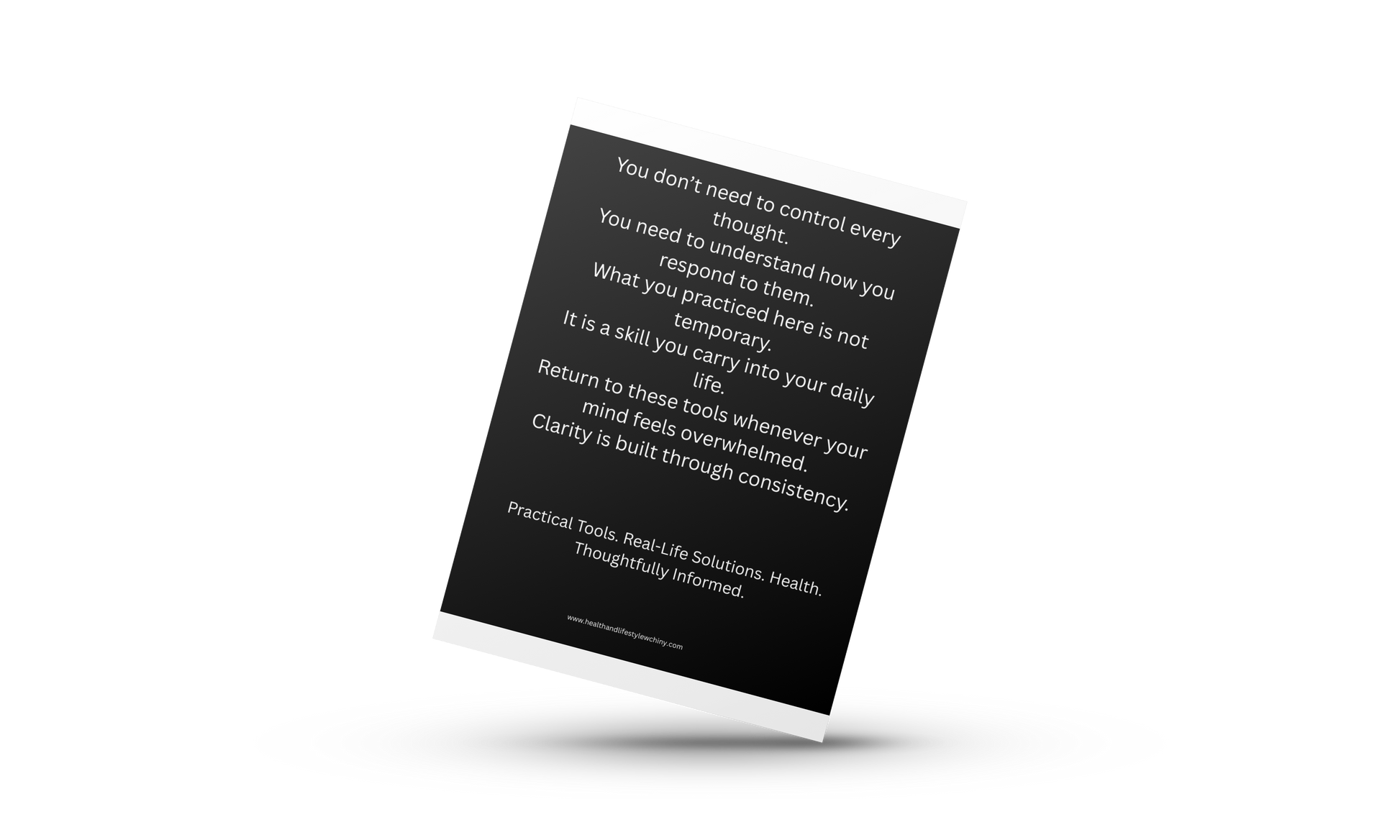 Anxiety Thought Pattern Interruption Protocol – 31-Day Nervous System Reset - HealthandlifestylewChiny