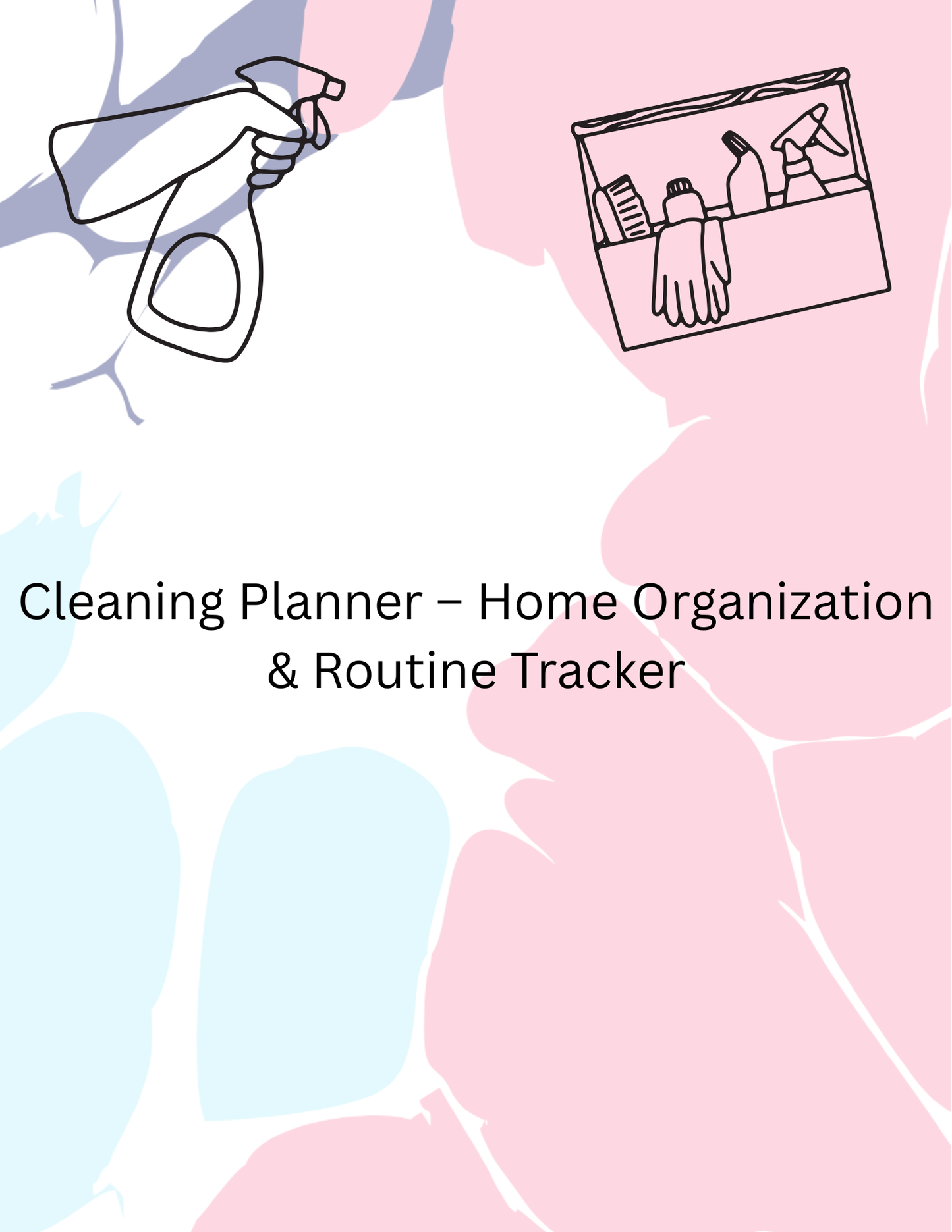 Cleaning Planner – Home Organization &amp; Routine Tracker - HealthandlifestylewChiny