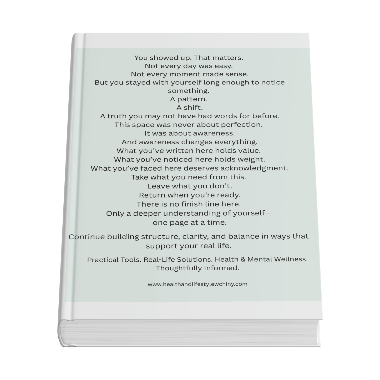 Chronic Illness Reflection Journal – Emotional Clarity, Symptom Awareness & Resilience Workbook - HealthandlifestylewChiny