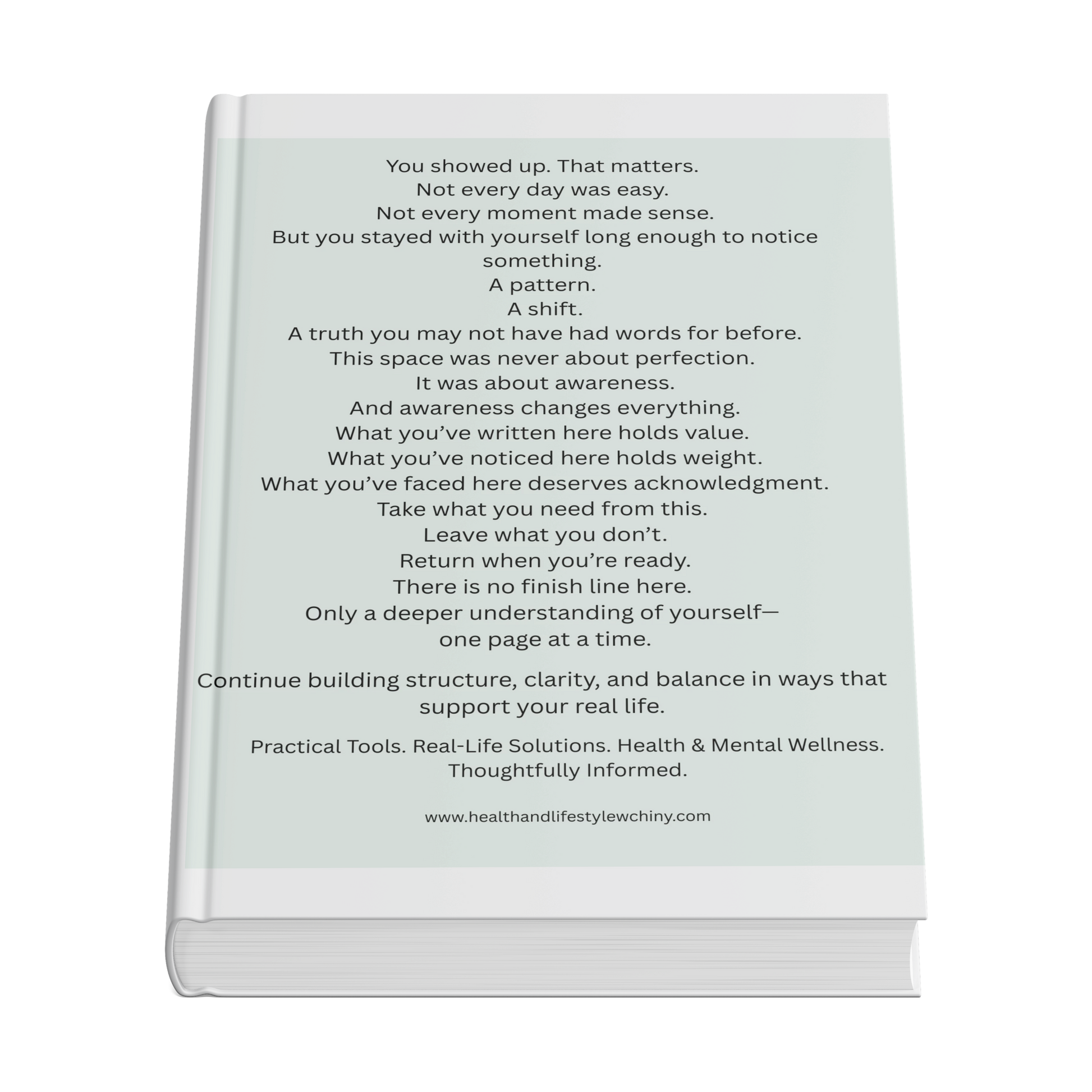Chronic Illness Reflection Journal – Emotional Clarity, Symptom Awareness & Resilience Workbook - HealthandlifestylewChiny