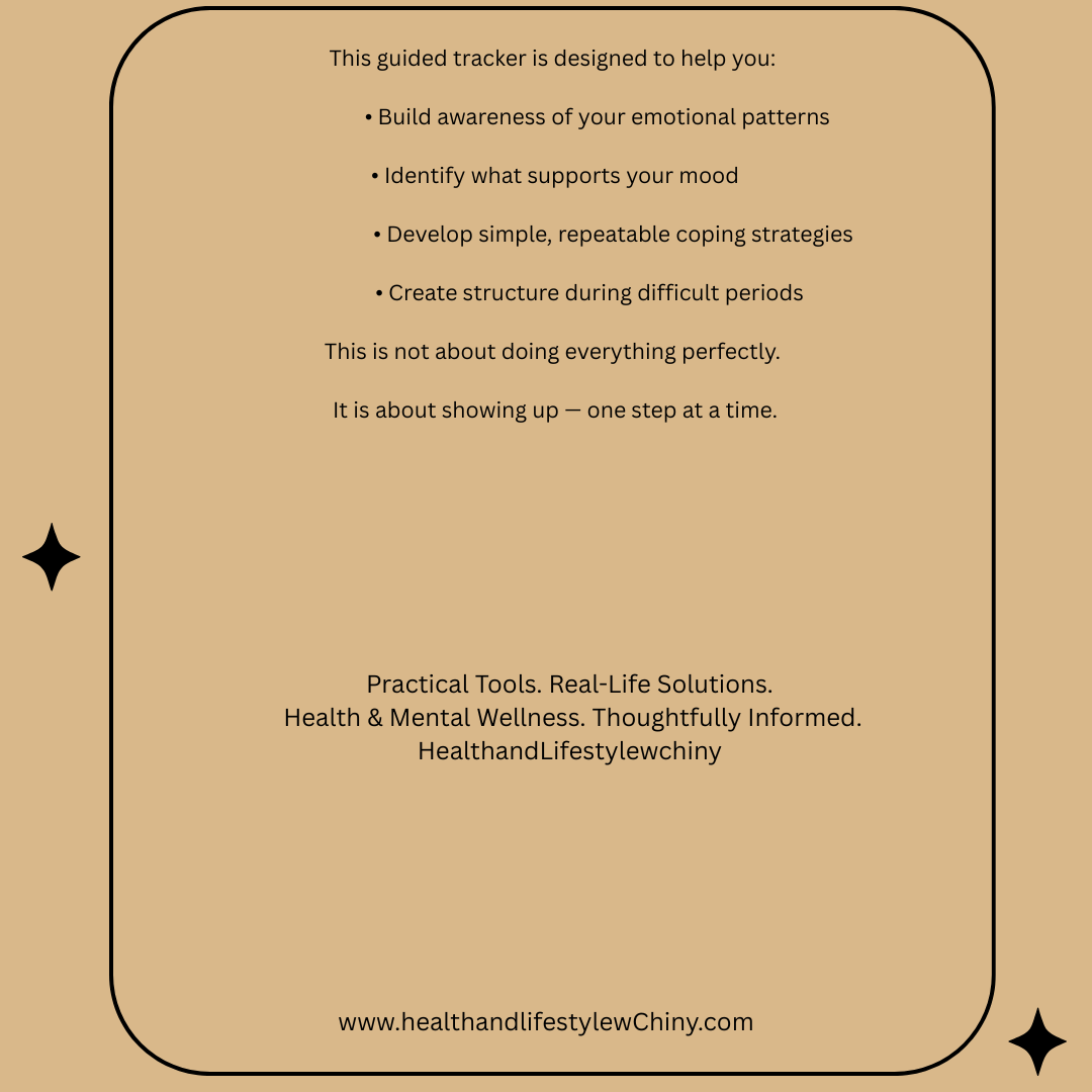 Depression Reset Tracker – 31-Day Emotional Regulation & Support System (44 Pages) - HealthandlifestylewChiny