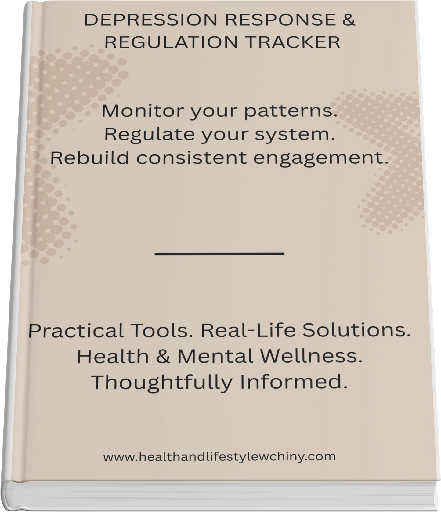 Depression response and regulation tracker (27 pages) to monitor emotional patterns, support regulation, and rebuild consistent daily engagement. - HealthandlifestylewChiny