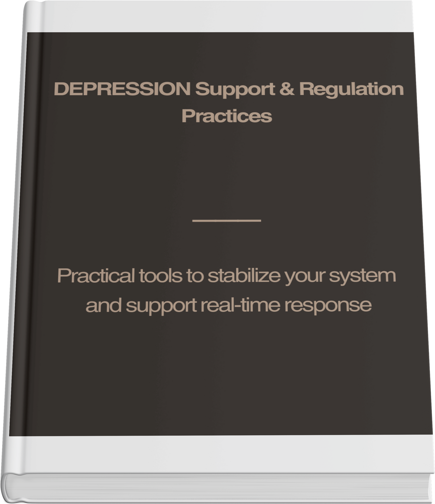 Depression Support & Regulation Practices – Stabilize Your System and Support Gradual Re-Engagement (33 Pages) - HealthandlifestylewChiny