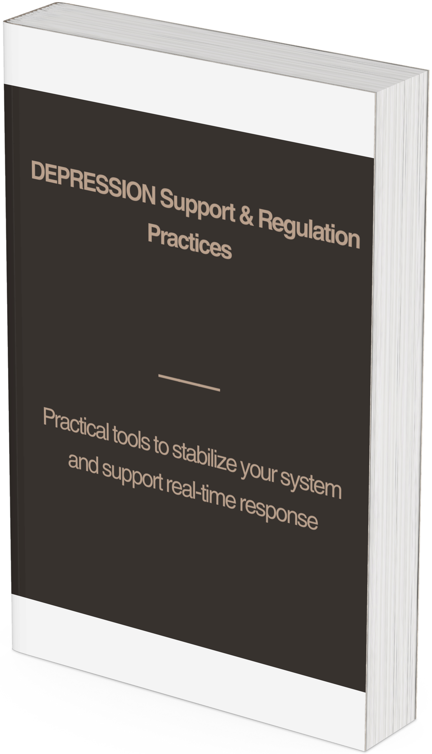 Depression Support & Regulation Practices – Stabilize Your System and Support Gradual Re-Engagement (33 Pages) - HealthandlifestylewChiny