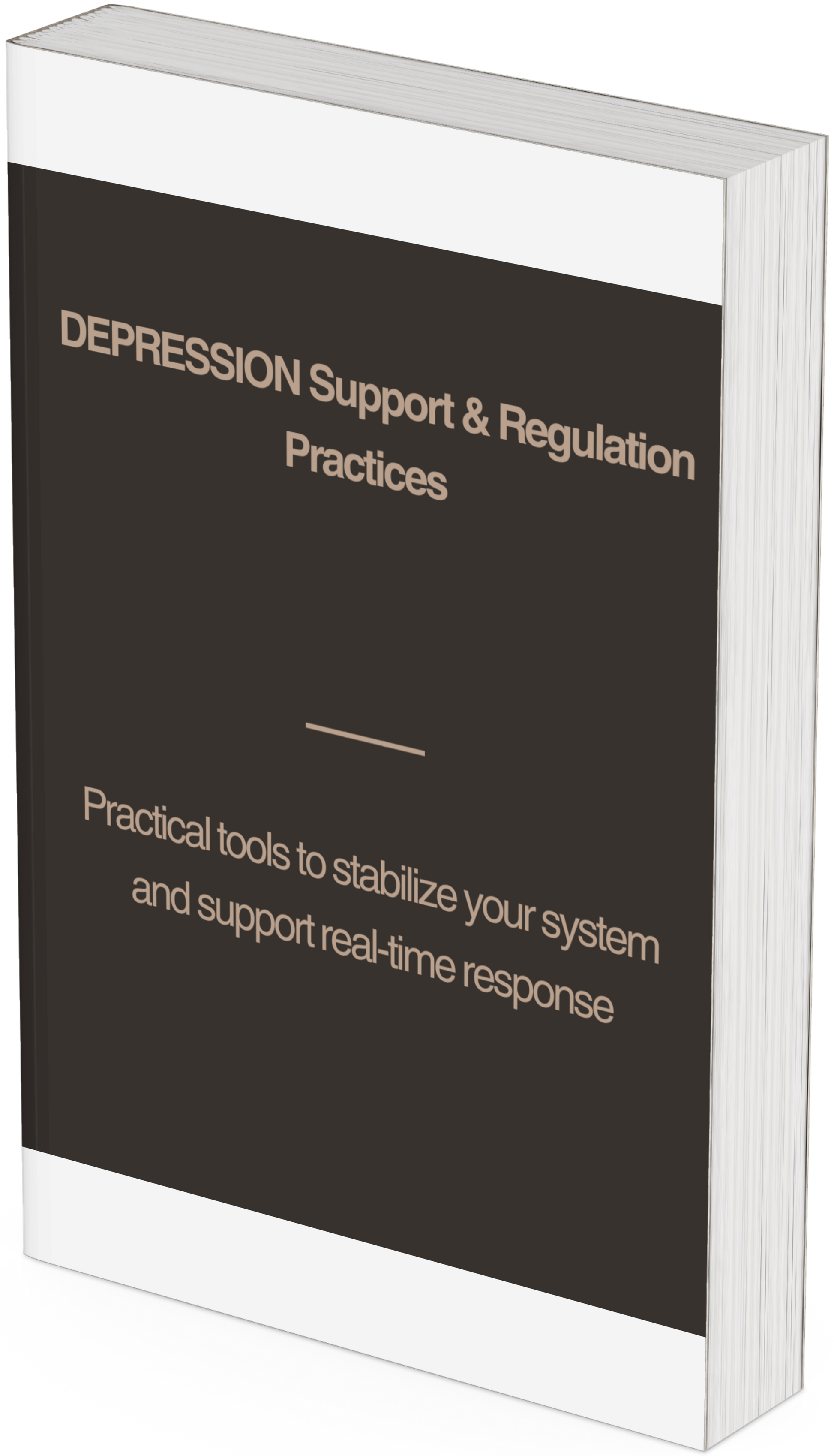 Depression Support & Regulation Practices – Stabilize Your System and Support Gradual Re-Engagement (33 Pages) - HealthandlifestylewChiny
