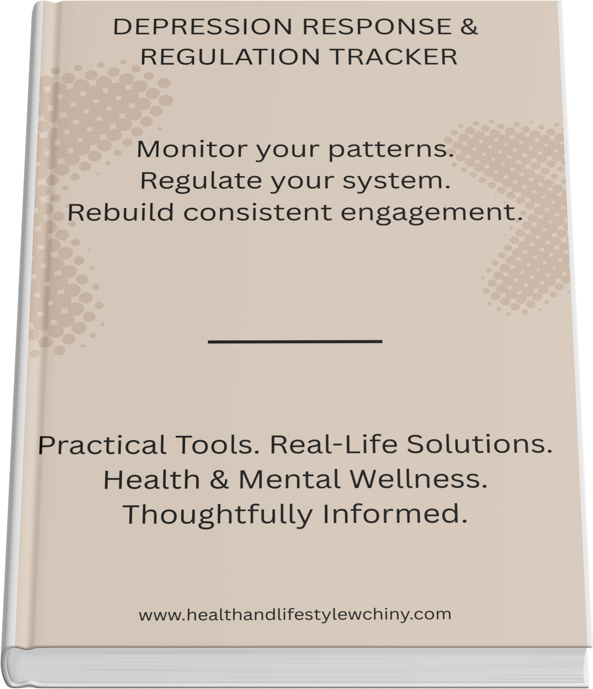 Depression response and regulation tracker (27 pages) to monitor emotional patterns, support regulation, and rebuild consistent daily engagement. - HealthandlifestylewChiny