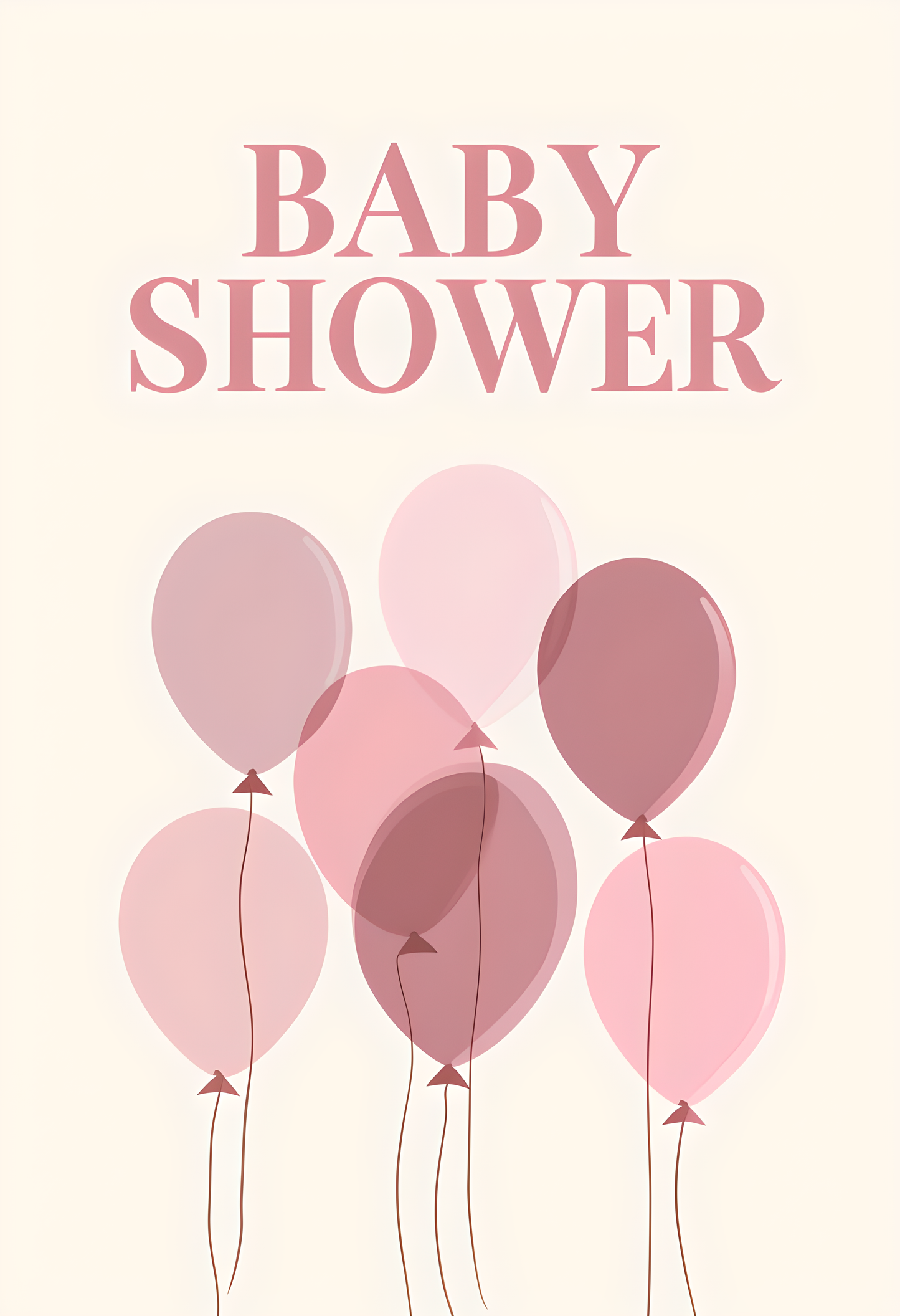 Elegant Baby Shower Invitation Card Template - HealthandlifestylewChiny