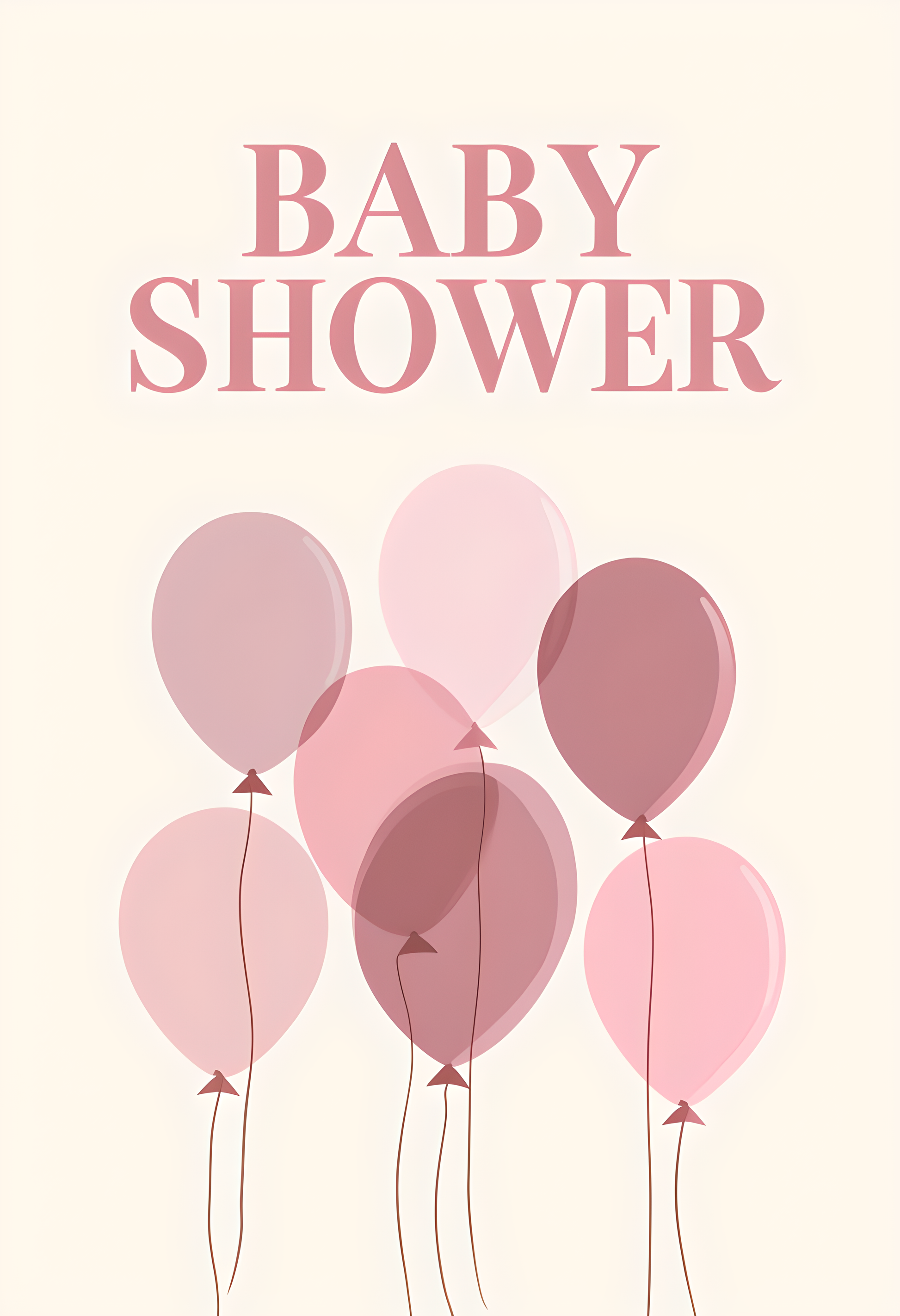 Elegant Baby Shower Invitation Card Template - HealthandlifestylewChiny