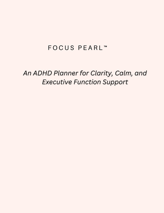 Practical ADHD Tools – Focus & Follow-Through Planner (Digital PDF) - HealthandlifestylewChiny