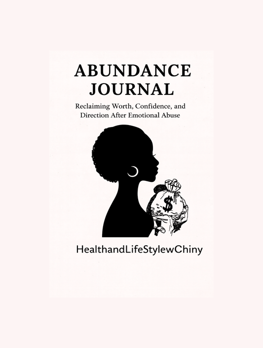Abundance Journal – Mindset, Gratitude & Manifestation Reflection Workbook - HealthandlifestylewChiny