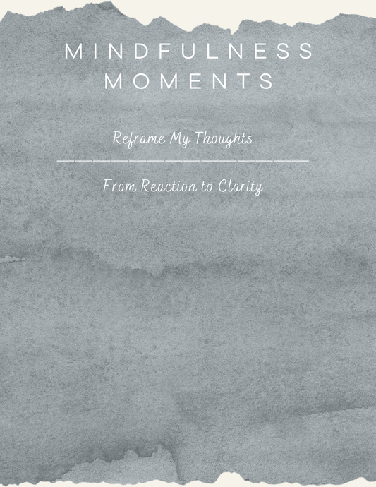 Reframe My Thoughts Workbook – Stop Overthinking & Reset Your Mind (Printable) - HealthandlifestylewChiny