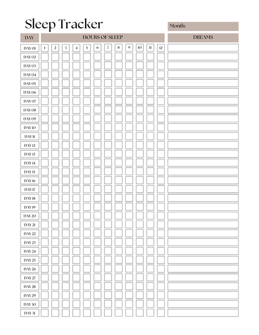 Sleep Tracker – Daily Sleep Quality & Habit Log - HealthandlifestylewChiny