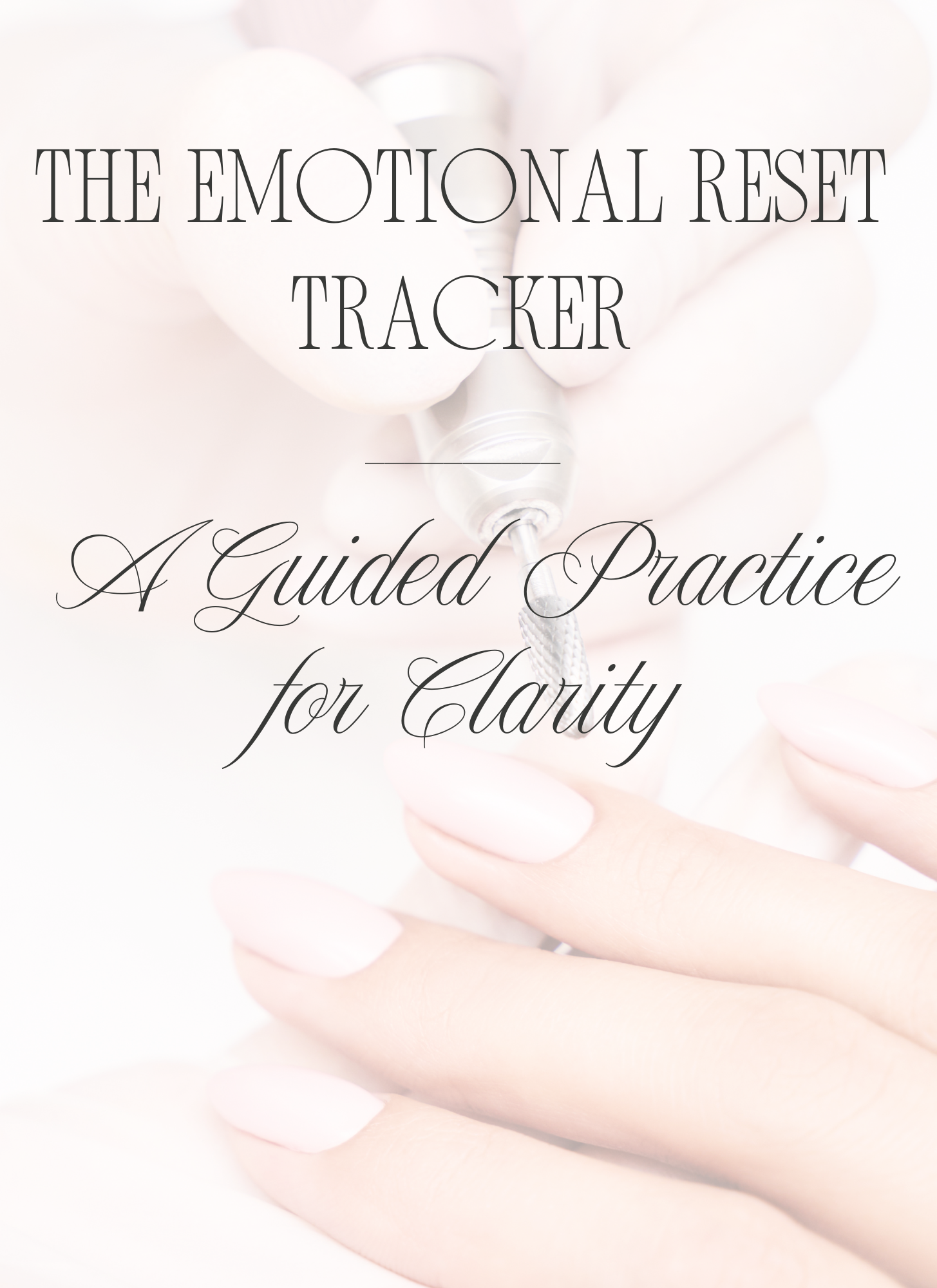 Emotional Reset Tracker – 56 Page Mental Wellness & Emotional Regulation Workbook - HealthandlifestylewChiny