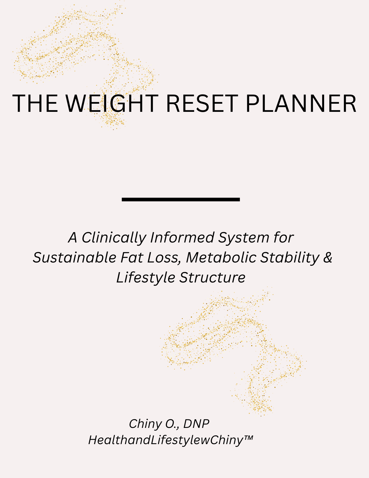 The Weight Reset Planner – HealthandLifestyle Edition - HealthandlifestylewChiny
