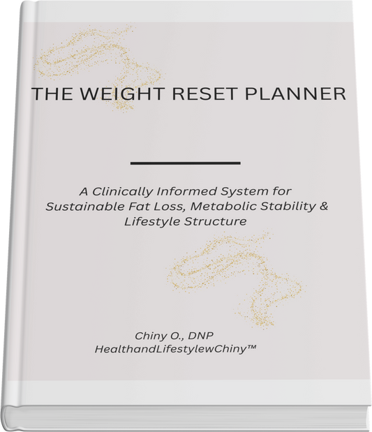 The Weight Reset Planner – HealthandLifestyle Edition - HealthandlifestylewChiny