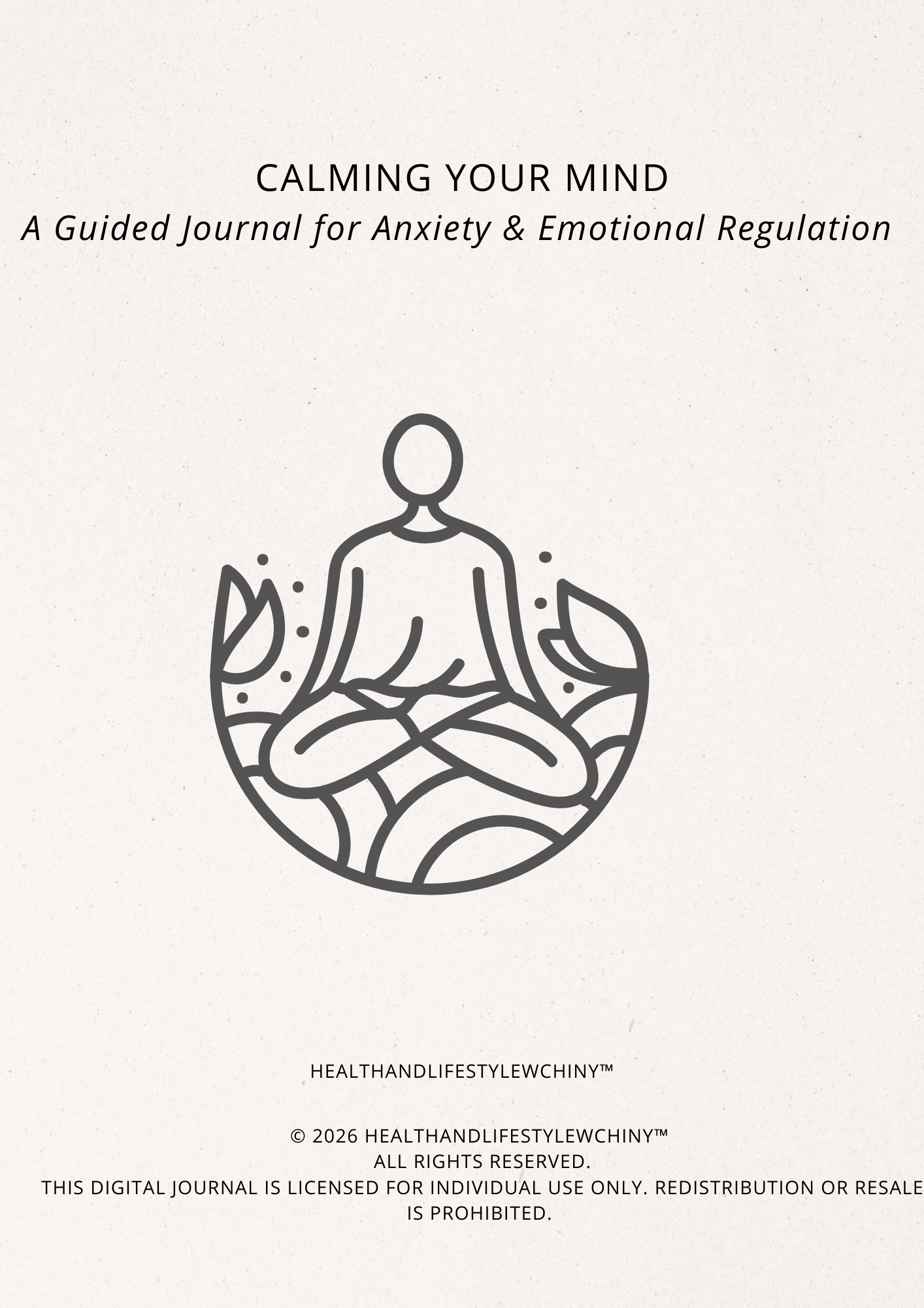 Nervous System Reset Bundle: Regulation & Anxiety Support Toolkit - HealthandlifestylewChiny